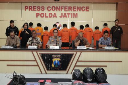 POLDA JATIM UNGKAP JARINGAN CURANM