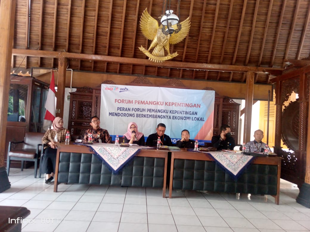 Keberanian PEKKA Mengundang Beberapa Dinas Sebagai Pemangku Kepentingan