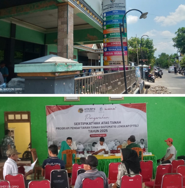 sungguh sangatkah pengecut dan selalu menghindar terkait program PTSL( Pendaftaran Tanah Sistematis 