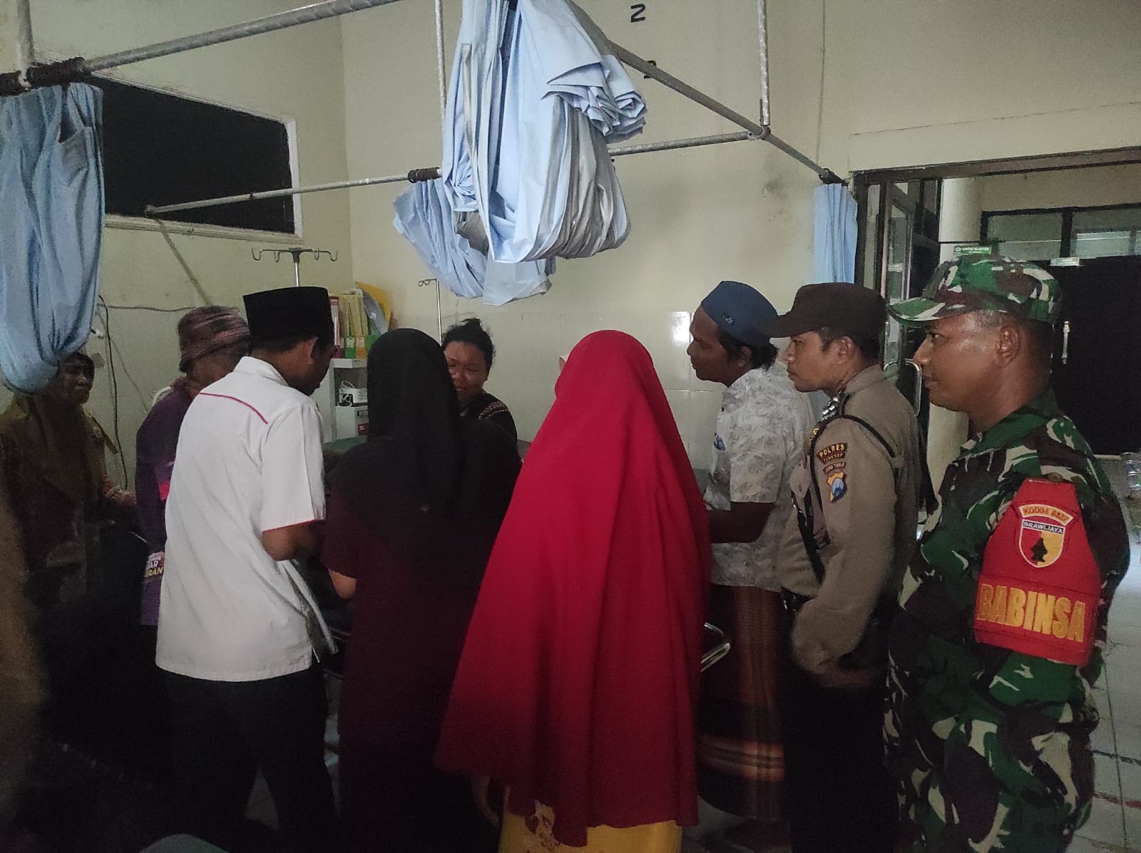 Anak 17 Tahun Tenggelam di Dermaga Bringsang Giligenting, Polsek Giligenting Lakukan Olah TKP dan Ko