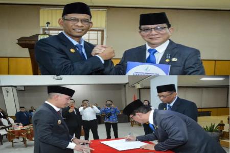 Bupati Lebak Lantik Pj Sekda Baru Doro