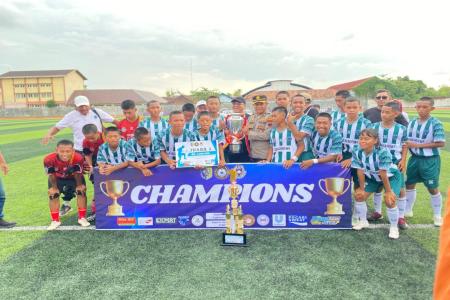 Perebutan Piala Champions U17 Kapolres